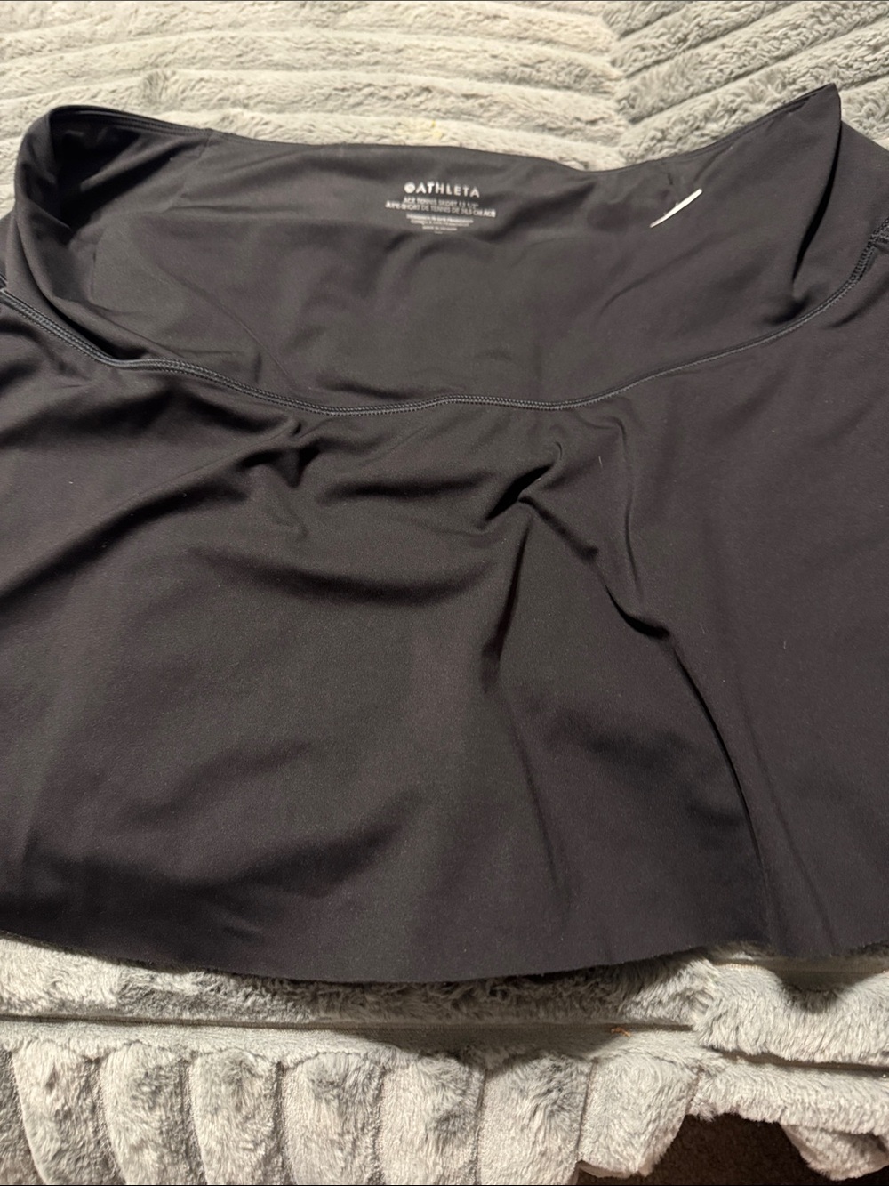 Athleta Black Active Skort